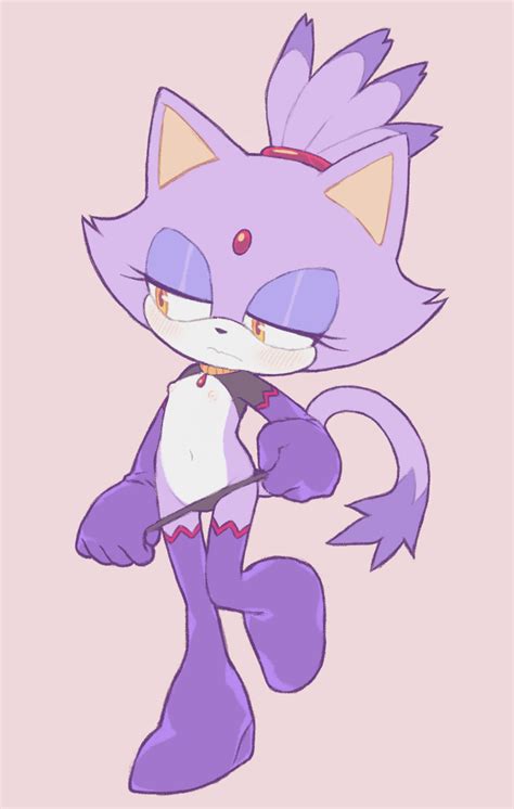 Rule 34 Anthro Blaze The Cat Chibi Cute Flat Chest Flat Chested Furry