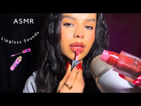 ASMR Intense Lipgloss Application Mouth Sounds Lipgloss Pumping So