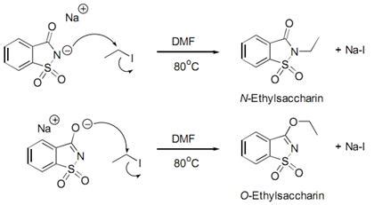 Draw the complete reaction schemes and mechanisms for the two reactions ...