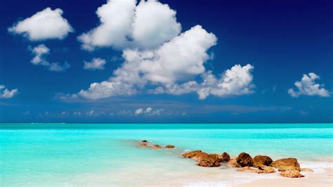 Turquoise beach wallpaper | 1600x900 | #32340