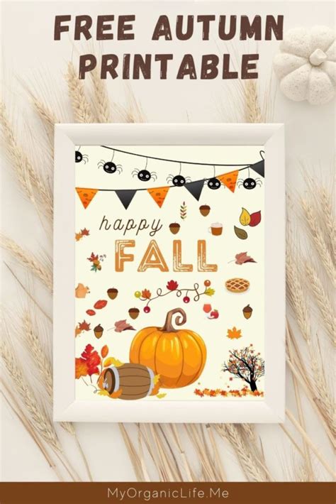 12 Free Fall Printables To Decorate Your Home Diy Wall Art And Greeting