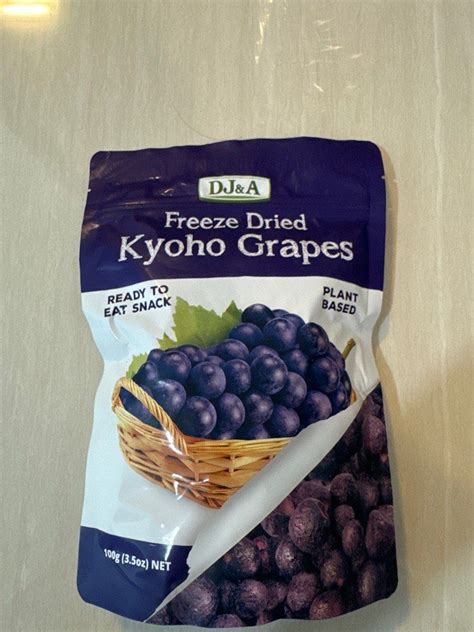 Freeze Dried Kyoho Grapes Food And Drinks Packaged And Instant Food On