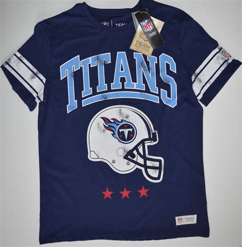 Titans Nfl T Shirt Jersey Mens American Football Tu 100 Cotton Sizes M