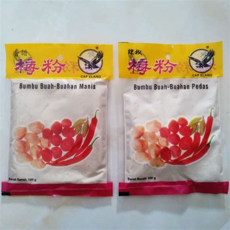 Jual Bumbu Kiamboy Buah Buahan Pedas Manis Cap Elang Bumbu Rujak