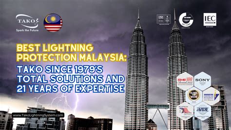 Best Lightning Protection Malaysia By Tako Since 1979