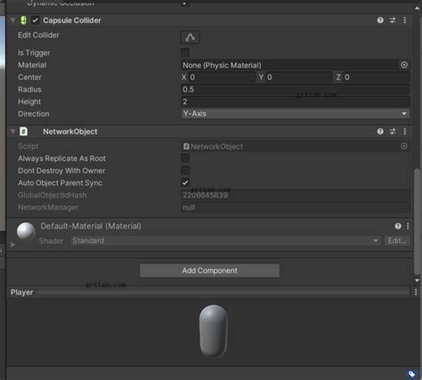 Unity Netcode for GameObjects を使ってみる GRTLAB