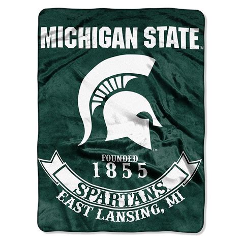 Michigan State Spartans Throw Blanket Michigan State Spartans