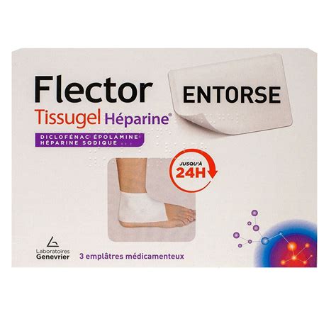 Flector Tissugel Heparine Empl