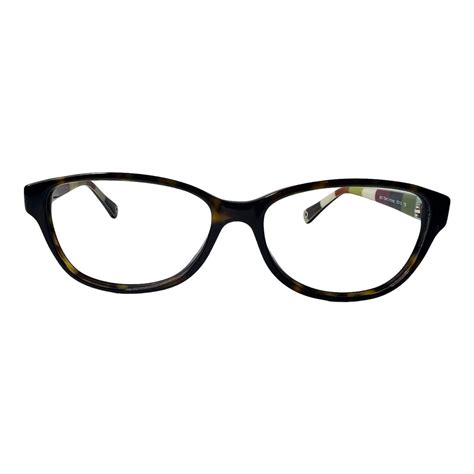 Coach Hc 6012a Dakota Eyeglasses Frame 5001 Dark Tortoise Etsy