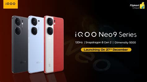 IQOO Neo 9 Series Official Launch Specs Price In India IQOO Neo