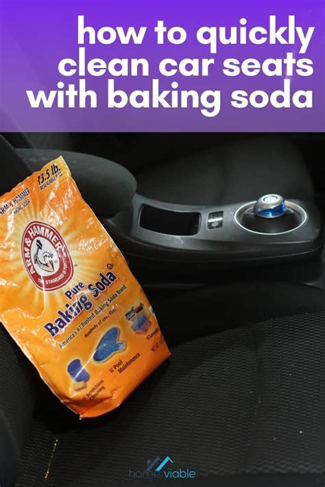 How To Clean Car Seats With Baking Soda Artofit