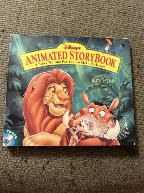 The Lion King Animated Story Book Disney Interactive Cd Rom