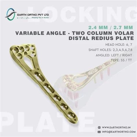 Variable Angle Lcp Two Column Volar Distal Radius Locking 41 Off