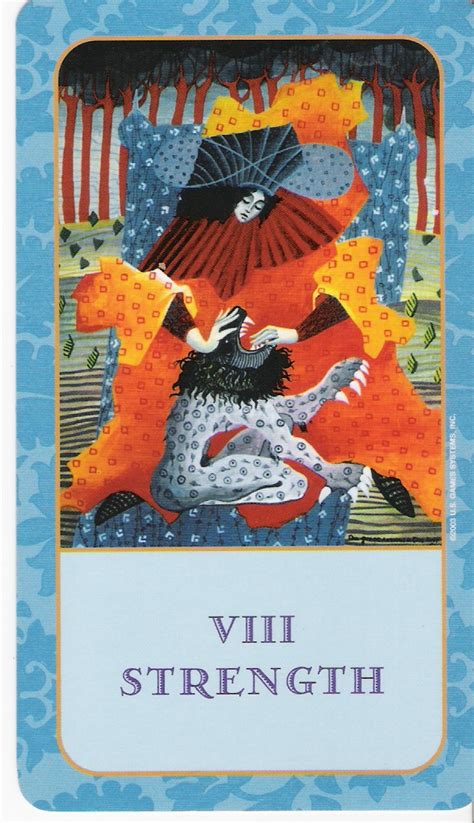 Tarot For Thought Daily Tarot Card Viii Strength