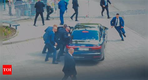 Slovakia Pm Robert Fico Critical After Being Shot Multiple Times