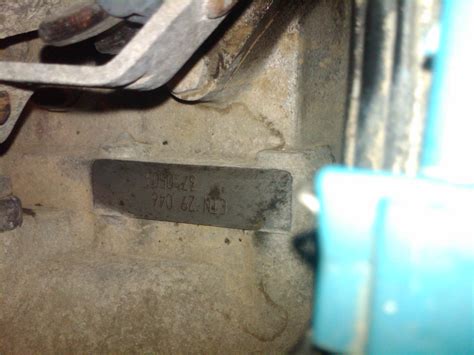 Vw Transmission Codes Find Transmission Code Identification Justanswer