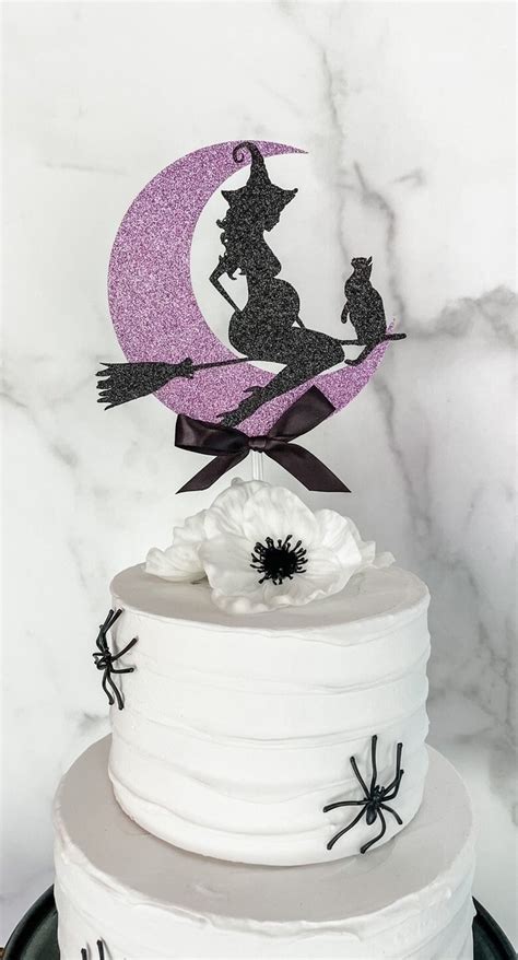 A Baby Is Brewing Cake Topper Halloween Baby Shower Cake Topper