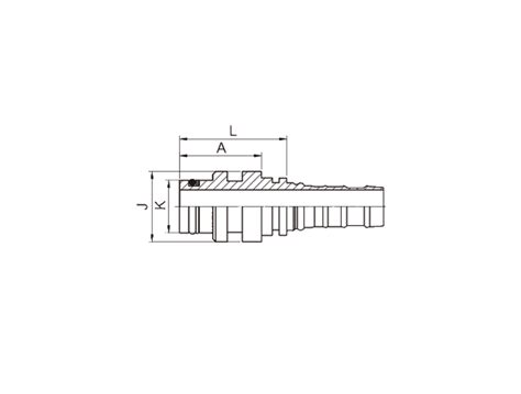 China HYDRAULIC 67013 SAE STAPLE LOK HOSE FITTING Manufacturers And