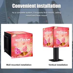 Full Color Indoor Led Cubic Screen Advertising Cube Led Display P