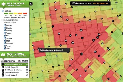 Infographic Of The Day Where Do Crimes Happen In Your Neighborhood