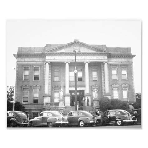 Tuscaloosa County Courthouse around 1950 Photo Print | Poster prints ...