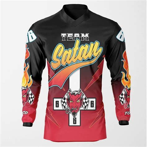 Pitkähiha Team Satan Toxico Team Satan Motocross Jersey