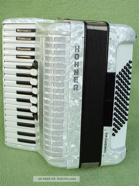 Hohner Concerto Iii S Piano Akkordeon Germany Accordion 72 Bass Prima Akordeon