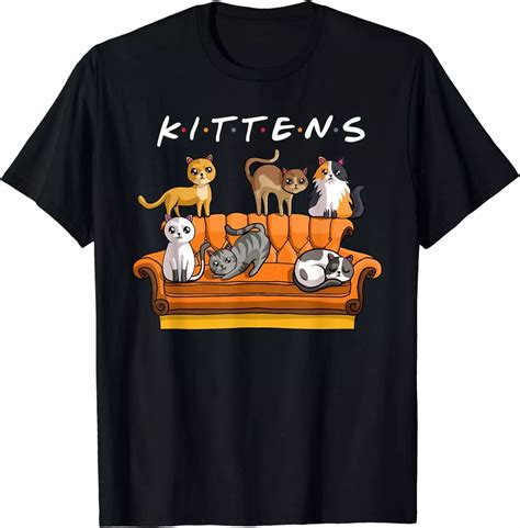 Everaura Cute Kittens Funny For Cat Kitty Lovers Best T Mens Uni T
