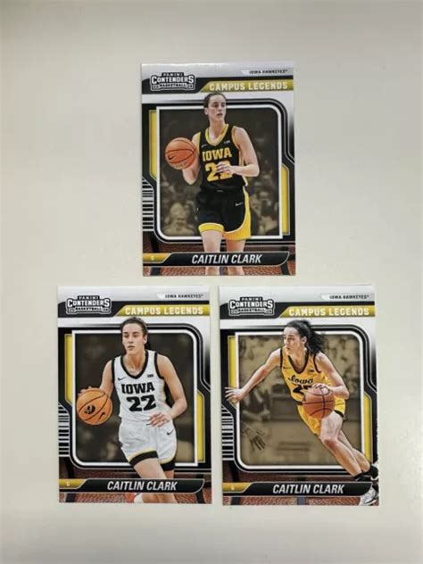 Panini Caitlin Clark Collezione Contenders Campus Legends Set Cl