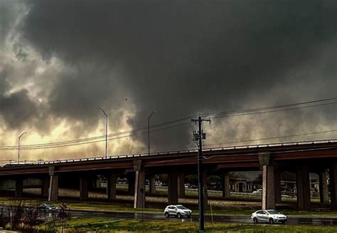 Photo Unbelievable View Of Tornado Crossing Over I In Round Rock