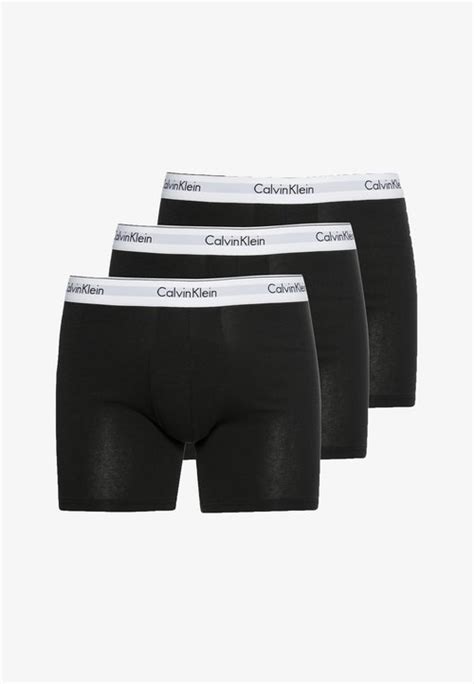 Calvin Klein Underwear Trunk 3 Pack Alushousut Black Musta Zalando Fi