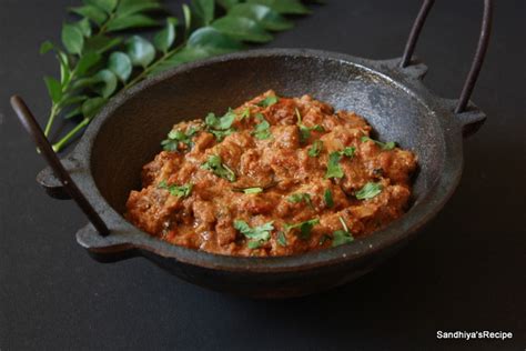 Sandhiya S Cookbook Chettinad Mushroom Masala Spicy Mushroom Masala