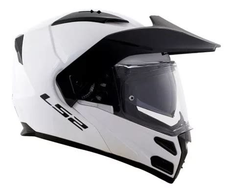 Casco Ls2 Ff324 Metro Evo Blanco Talla 54 MercadoLibre