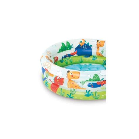 Tupi S A Piscina Inflable Redonda De Anillos Dinosaurio Intex