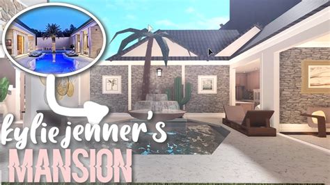 Kylie Jenner S Mansion Part 2 Bloxburg Speedbuild YouTube