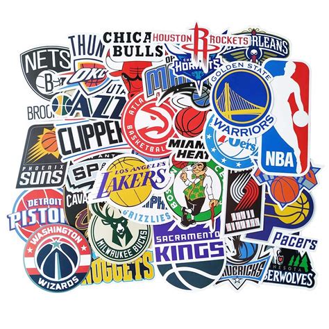 Buy Basketball Stickers 31 Pcs Vinyl Waterproof Sport Fan Decals Of