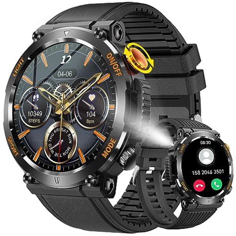 Reloj Militar Inteligente Para Hombre Con Pantalla Led De