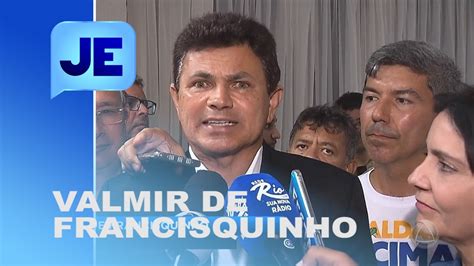 Candidato Ao Governo Valmir De Francisquinho Concedeu Coletiva