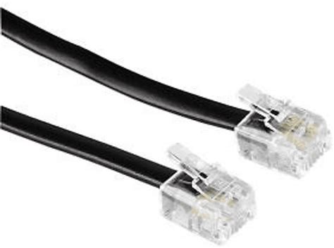 Cable telefónico Hama Modular Male Plug 6p4c Modular Male Plug 6p4c