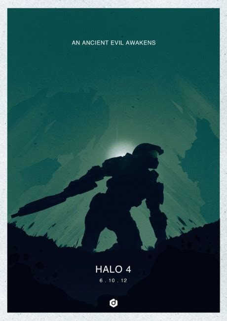 Design Insight 10 Insanely Great Halo Video Game Posters