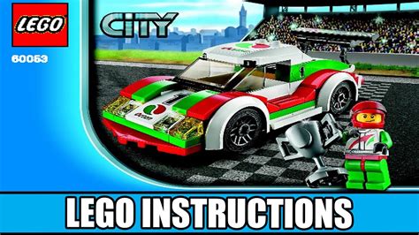 Lego Instructions City Race Car Youtube