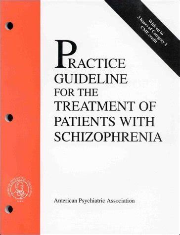 Practice Guideline Treatment Patients By American Psychiatric AbeBooks