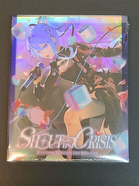 Blu Ray 星街すいせい Hoshimachi Suisei 2nd Solo Live Shout In Crisis ホロライブ