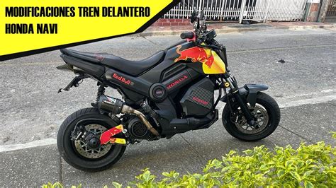 HONDA NAVI MODIFICADA 2023 TREN DELANTERO YouTube