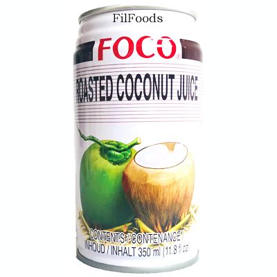 Foco Roasted Coconut Juice With Pulp Ml Filfoods