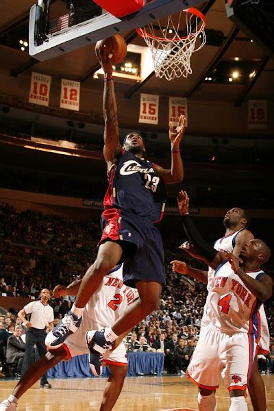 LeBron James scored FIFTY as he introduced the Yankees LeBron 5 at Madison Square Garden, New ...