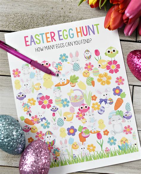 Free Printable Easter Games For Kids Fun Squared