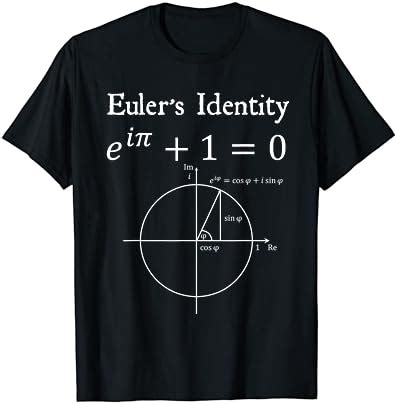 Euler Pi Identidad Número complejo Profesor de matemáticas Nerdy Regalo