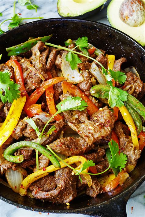 Easy And Quick 30 Minute Beef Fajita Recipe Beef Fajitas Beef