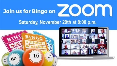 Zoom Bingo Night November 20